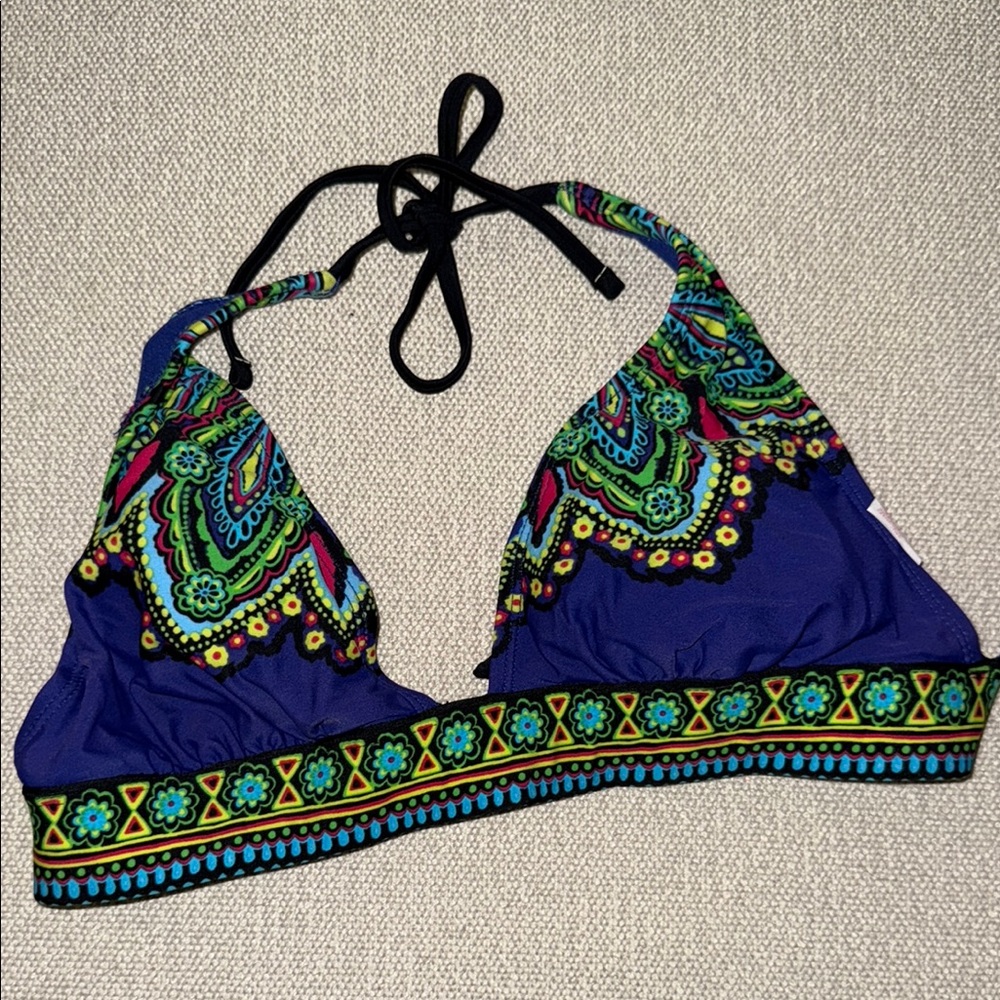 Xhilaration Multicolor Bikini Top